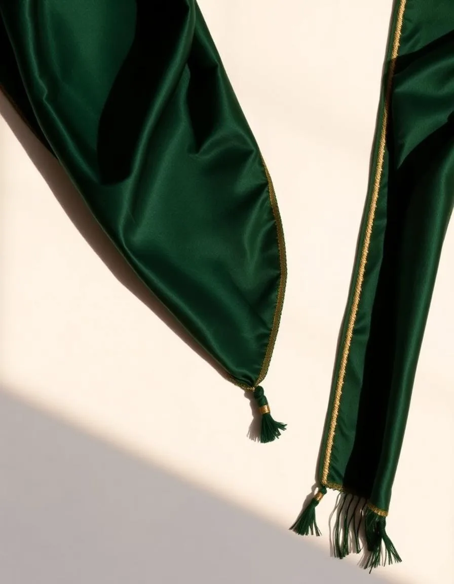 Emerald Silk Odhni